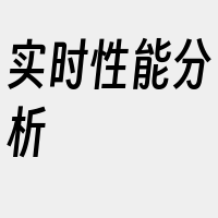 实时性能分析