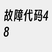 故障代码48