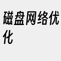 磁盘网络优化