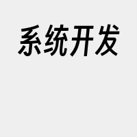 系统开发