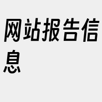 网站报告信息