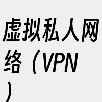 虚拟私人网络（VPN）