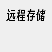 远程存储