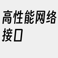 高性能网络接口