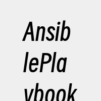 AnsiblePlaybook