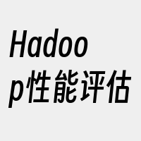 Hadoop性能评估