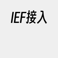 IEF接入