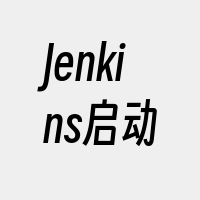 Jenkins启动