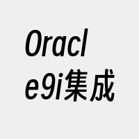 Oracle9i集成