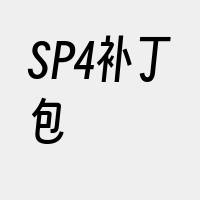 SP4补丁包