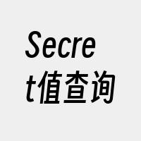 Secret值查询