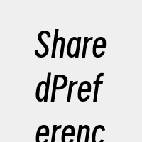 SharedPreferences