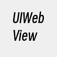 UIWebView