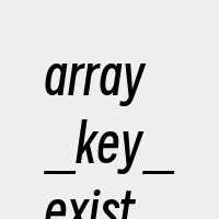 array_key_exists