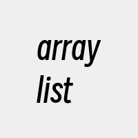 arraylist