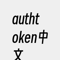 authtoken中文