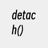 detach()