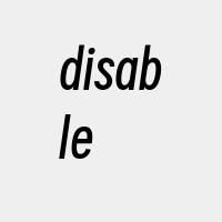 disable