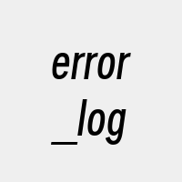 error_log