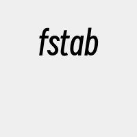 fstab