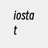 iostat