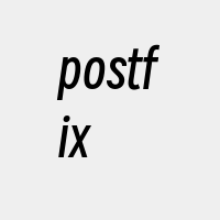 postfix