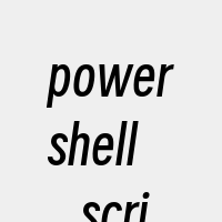 powershell_scripting