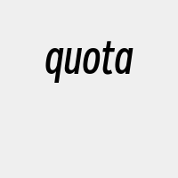 quota