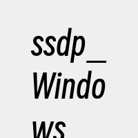 ssdp_Windows