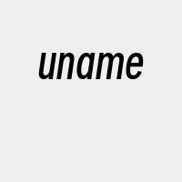 uname