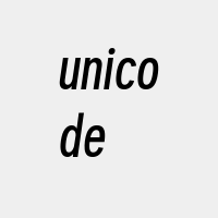 unicode